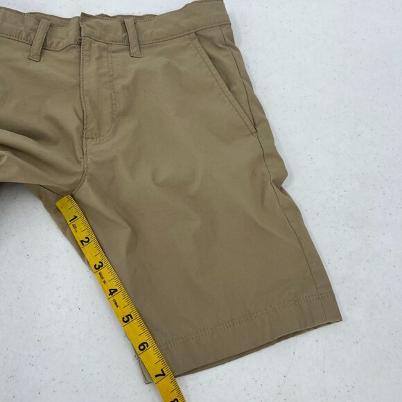 Crewcuts Boys Size 7 Outfit Set Plaid Button Down Shirt Khaki Chino Shorts - Picture 13 of 14